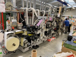 Flexo and label printing machine